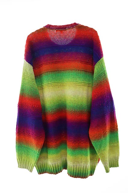 シュプリーム SUPREME 22AW Gradient Stripe Sweater グラデーション 