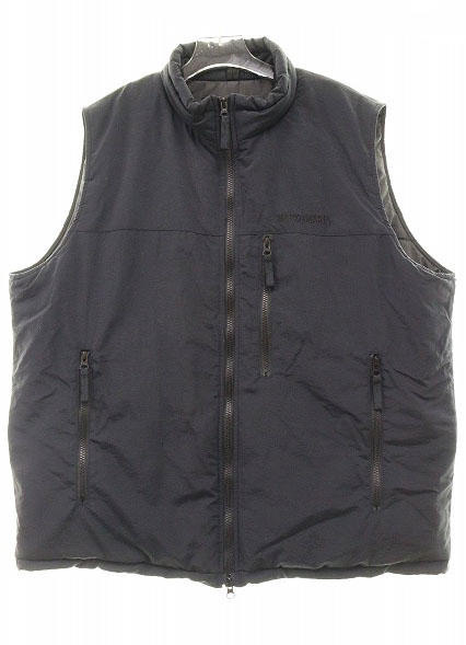 wacko mariaワコマリアnylon padding vest S（WACKOMARIA