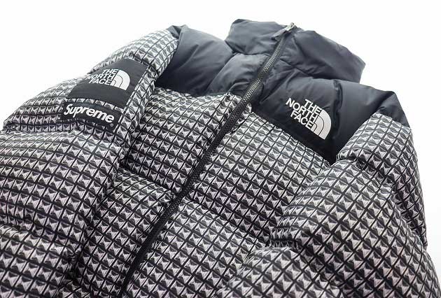 シュプリーム SUPREME × THE NORTH FACE 21SS STUDDED NUPTSE JACKET L 