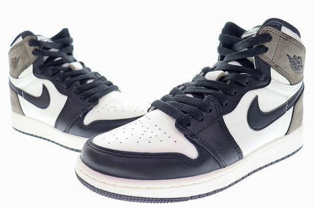 ナイキ NIKE AIR JORDAN 1 RETRO HIGH OG GS DARK MOCHA 2020 24.5cm  