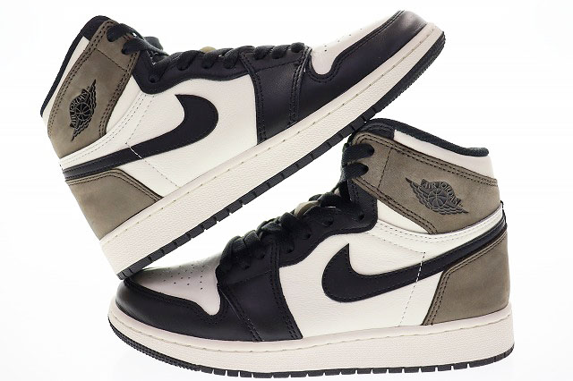 ナイキ NIKE AIR JORDAN 1 RETRO HIGH OG GS DARK MOCHA 2020 24.5cm 