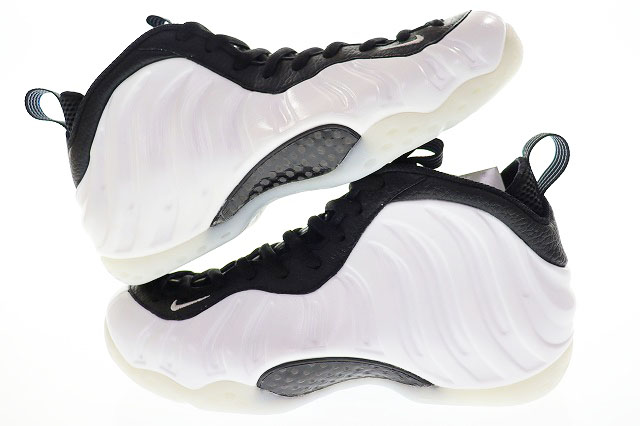 未使用品 ナイキ NIKE AIR FOAMPOSITE ONE WHITE BLACK 2023 27.5cm  