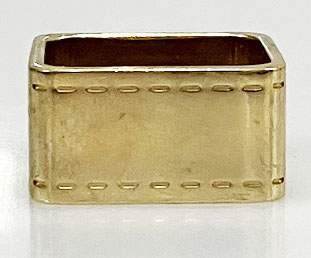 エルメス HERMES スカーフリング 90 ボルデュック シャンパンゴールド  