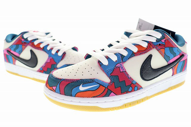 未使用品 ナイキ エスビー NIKE SB DUNK LOW PRO QS PARRA 2021 27.5cm  