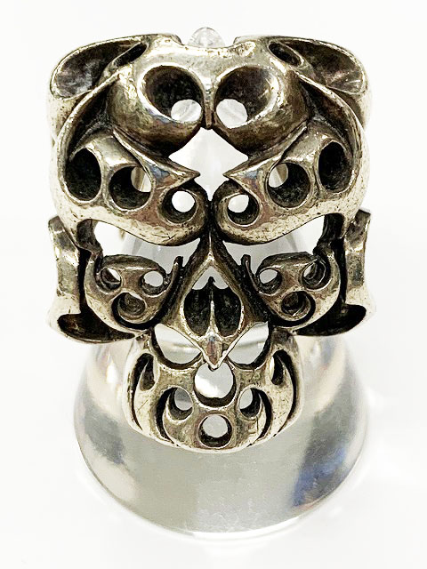 テンダーロイン TENDERLOIN T-SKULL RING SILVER ボルネオ スカル 