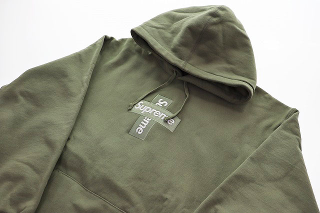 シュプリーム SUPREME 20AW CROSS BOX LOGO HOODED SWEATSHIRT