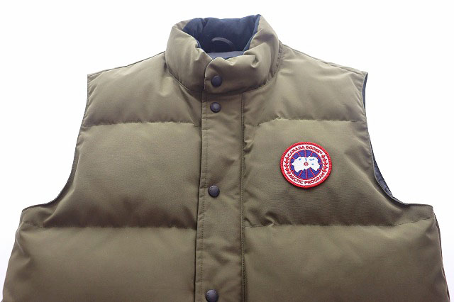 カナダグース CANADA GOOSE FREESTYLE CREW VEST KHAKI M 4154M フリー