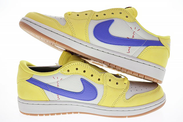 未使用品 ナイキ NIKE WMNS AIR JORDAN 1 LOW OG SP CANARY 2024 27.5 