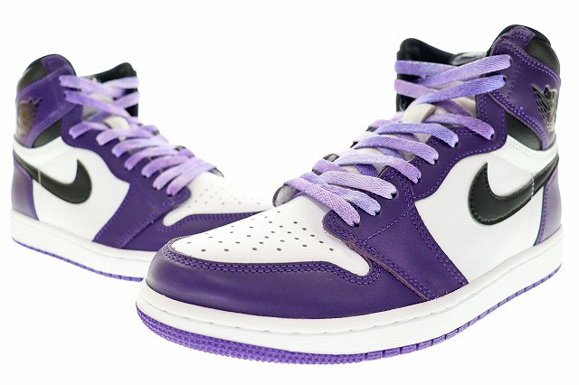 ナイキ NIKE AIR JORDAN 1 RETRO HIGH OG COURT PURPLE 2020 27.5cm 