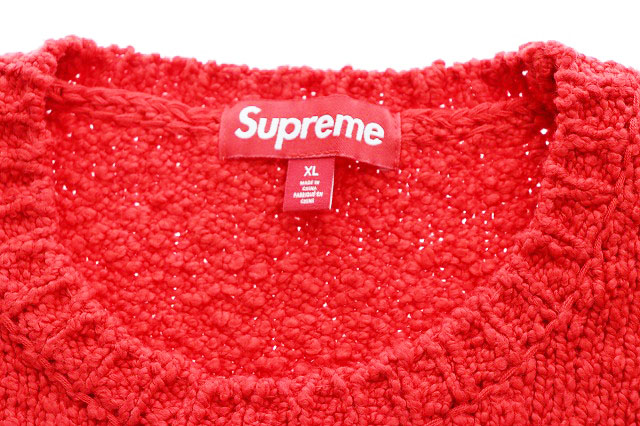 シュプリーム SUPREME 24SS BOUCLE SMALL BOX SWEATER XL ブークレ 