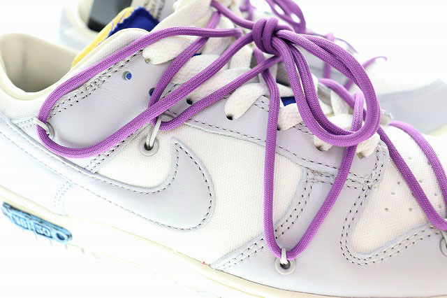 ナイキ NIKE DUNK LOW OFF-WHITE Lot 48 2021 27.5cm 1 OF 50 DM1602  