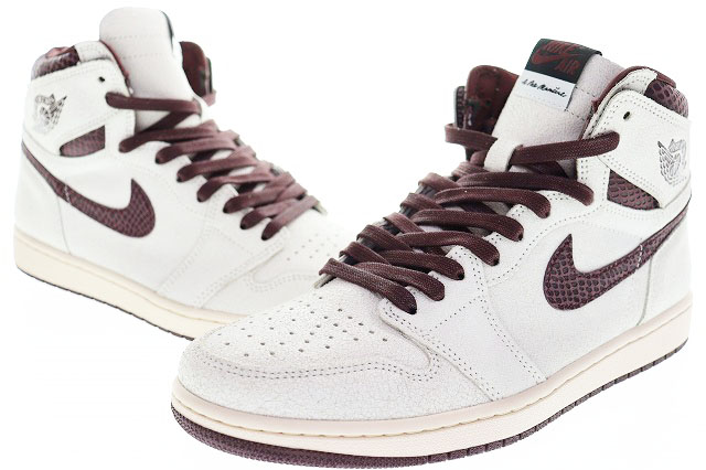 ナイキ NIKE × A MA MANIERE AIR JORDAN 1 RETRO HIGH OG SP SAIL 29cm 