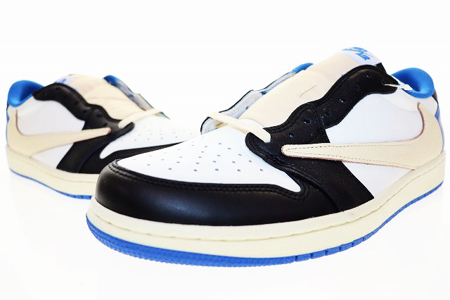 ナイキ NIKE AIR JORDAN 1 LOW OG SP TRAVIS SCOTT FRAGMENT 2021 28cm 