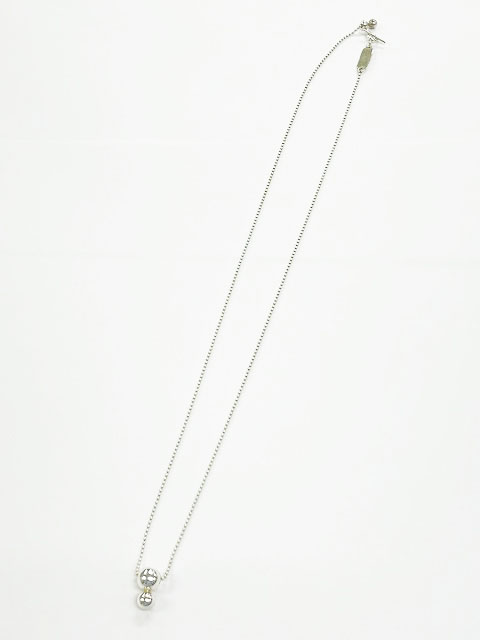 ハイク HYKE BALL CHAIN NECKLACE SILVER 925 ボール チェーン  