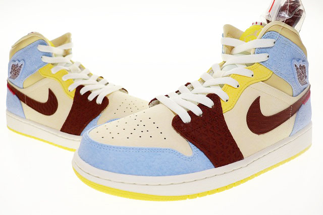 ナイキ NIKE AIR JORDAN 1 MID SE FRLS EMEA FEARLESS 2019 28cm 