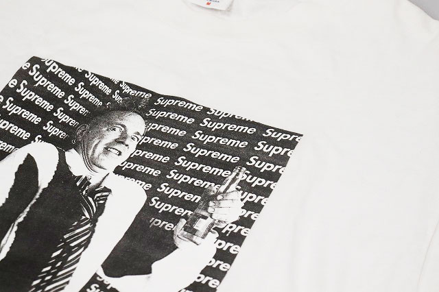 未使用 Supreme John Lydon Tee ホワイト 10aw Supreme シュプリーム SUPREME 10AW JOHN LYDON TEE M ジョン