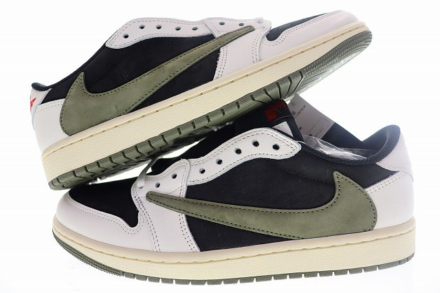 ナイキ NIKE WMNS AIR JORDAN 1 LOW OG SP MEDIUM OLIVE 2023 26.5cm 