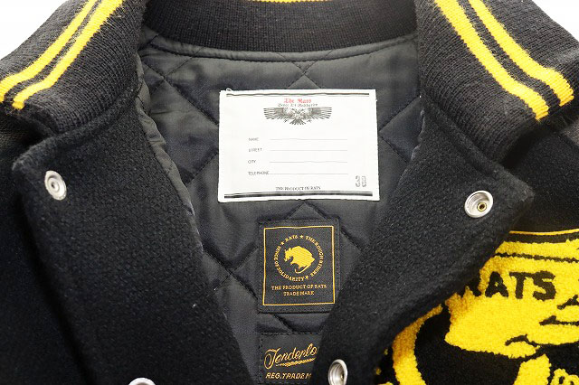 TENDERLOIN RATS 10周年 レザー スタジャン ジャケット XL