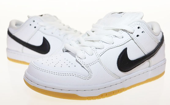 ナイキ NIKE SB DUNK LOW PRO WHITE BLACK CD2563-101 23.5cm