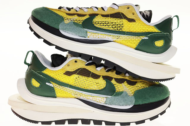 ナイキ NIKE × SACAI VAPORWAFFLE TOUR YELLOW 25.5cm CV1363-700 