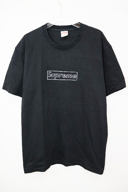 美品　supreme KAWS Chalk Logo Tee ボックス　M Supreme - KAWS Chalk Logo Tee - UG.SHAFT