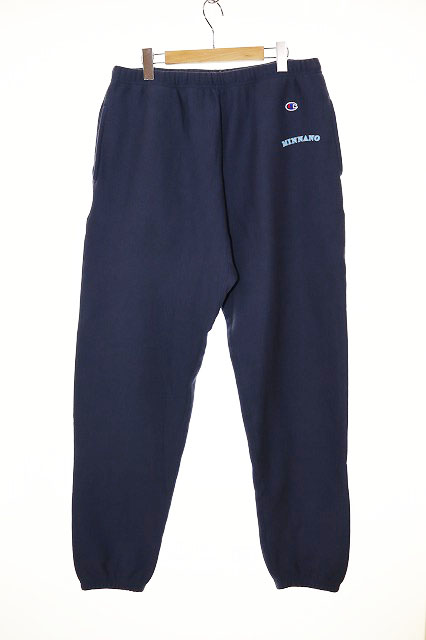 minnano champion beams スウェットパンツ ネイビーL