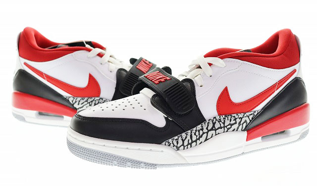 ナイキ NIKE AIR JORDAN LEGACY 312 LOW BLACK TOE 26.5cm CD7069-160  