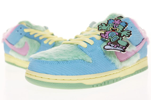 ナイキ NIKE × VERDY SB DUNK LOW PRO QS VISTY BLUE GAZE AND ENAMEL 