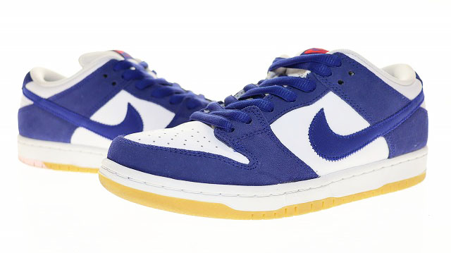 ナイキ NIKE SB DUNK LOW PRM LOS ANGELES DODGERS DEEP ROYAL BLUE 