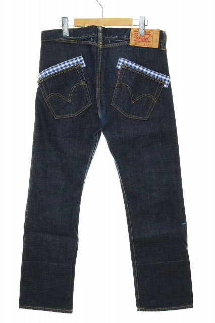 ジュンヤワタナベマンコムデギャルソンリーバイスコラボデニムパンツ