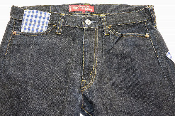 ジュンヤワタナベマンコムデギャルソンリーバイスコラボデニムパンツ