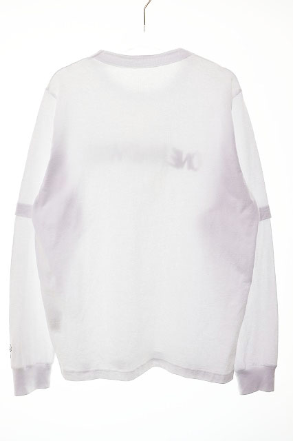 サカイ sacai × ERIC HAZE ONEKINDWORD 23SS L/S T-Shirt WHITE SIZE 2 
