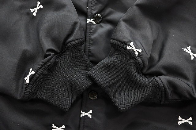 ダブルタップス WTAPS 22SS CROSS BONE TEAM JACKET NYLON BLACK 04 