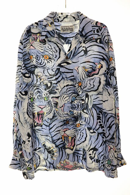 ティムリーハイハワイアンシャツ長袖 WACKO MARIA ワコマリア ×TIM LEHI L/S Hawaiian shirt ティム