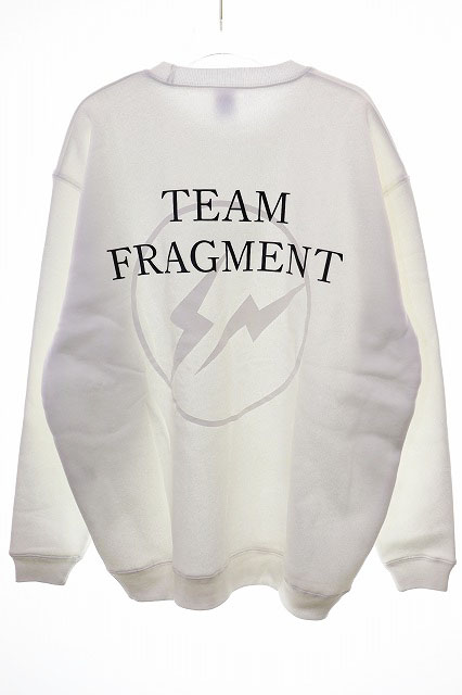 本日削除】 FRAGMENT FORUM White Crewneck