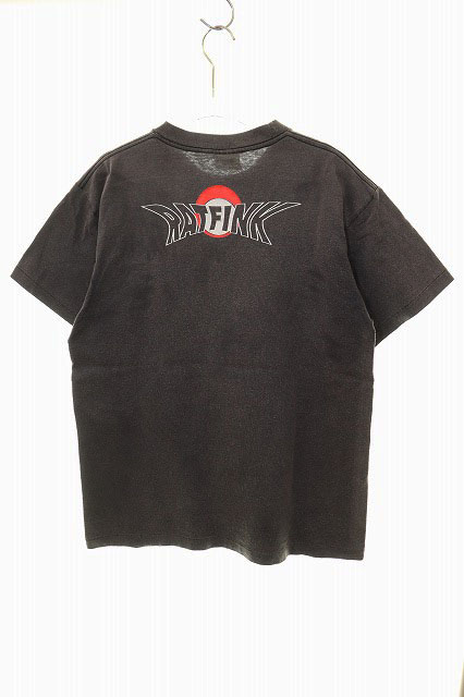 USA製 古着 90's ラットフィンク スカル Tシャツ 黒 ヴィンテージ VINTAGE 90's 1994 TENNESSEE RIVER RAT FINK M