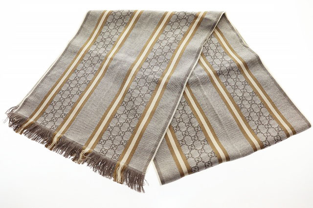 グッチ GUCCI GGロゴ ストール マフラー 268941 4G704 9764 GG柄  