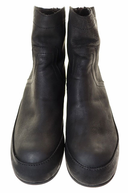 ユリウス JULIUS 21AW IN HEEL BOOT BLACK SIZE 3 747FWM1