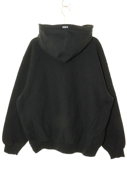 シュプリーム SUPREME 24SS FUTURA HOODED SWEATSHIRT BLACK M