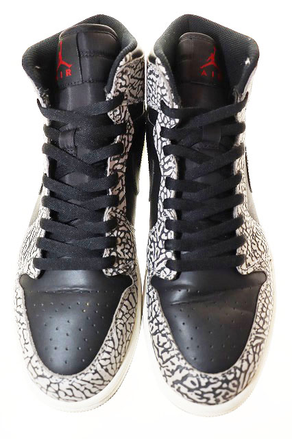ナイキ NIKE AIR JORDAN 1 RETRO HIGH BLACK CEMENT 29cm 839115