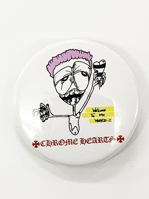 クロムハーツ CHROME HEARTS 青山限定 Matty boy 缶バッジ