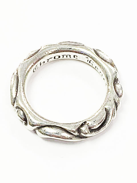 19号の通販 ファッション Chrome Hearts リング スクロールバンド 19号
