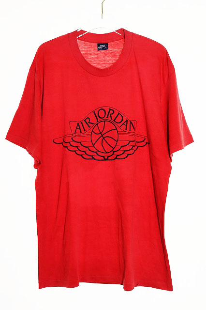 ナイキ NIKE 80s USA製 紺タグ AIR JORDAN 1 WING LOGO TEE XL