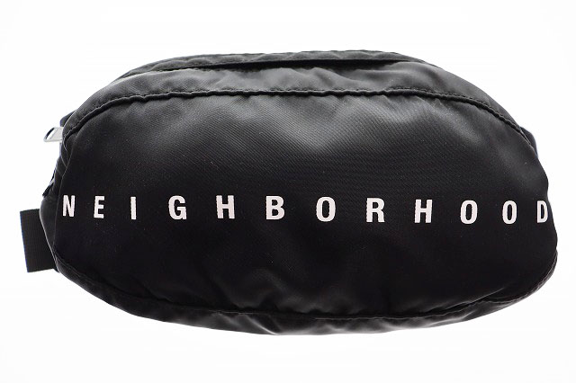 NEIGHBORHOOD ボディバッグ ブラック ポーター ウエストバッグ PORTER