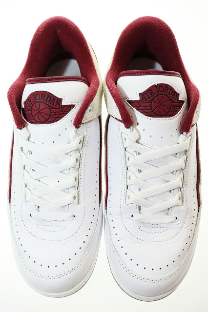 ナイキ NIKE AIR JORDAN 2 RETRO LOW CHERRY WOOD RED 28cm ナイキ NIKE AIR JORDAN 2 RETRO LOW CHERRY WOOD RED 28cm