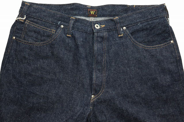 WAREHOUSE ウェアハウス 1001X デニムパンツ ジーンズ セルビッチ 耳付き レザーパッチ 日本製 W36 インディゴ メンズ WAREHOUSE ウエアハウス 1001XX デニムパンツ W33