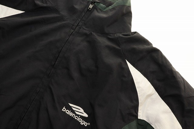 バレンシアガ BALENCIAGA 23SS 3B ICON TRACKSUIT BLACK SIZE 1 725276 