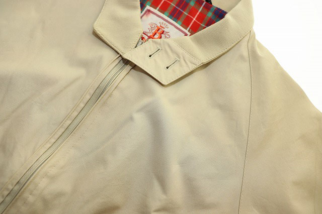 バラクータ BARACUTA G9 裏地チェック コットン スウィング