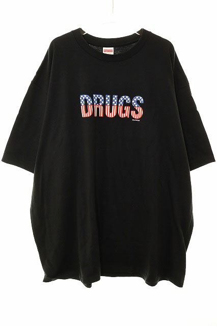 シュプリーム SUPREME 24AW DRUGS TEE BLACK XXL ドラッグ Tシャツ 
