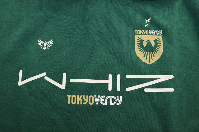 ウィズ WHIZ × 東京VERDY HOODIE GREEN L WL-C-424 ヴェルディ コラボ